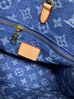 LV M46373 denim OnTheGo  bag Monogram Giant pattern Toron handle 25.0 x 19.0 x 11.5 cm high quality 2024